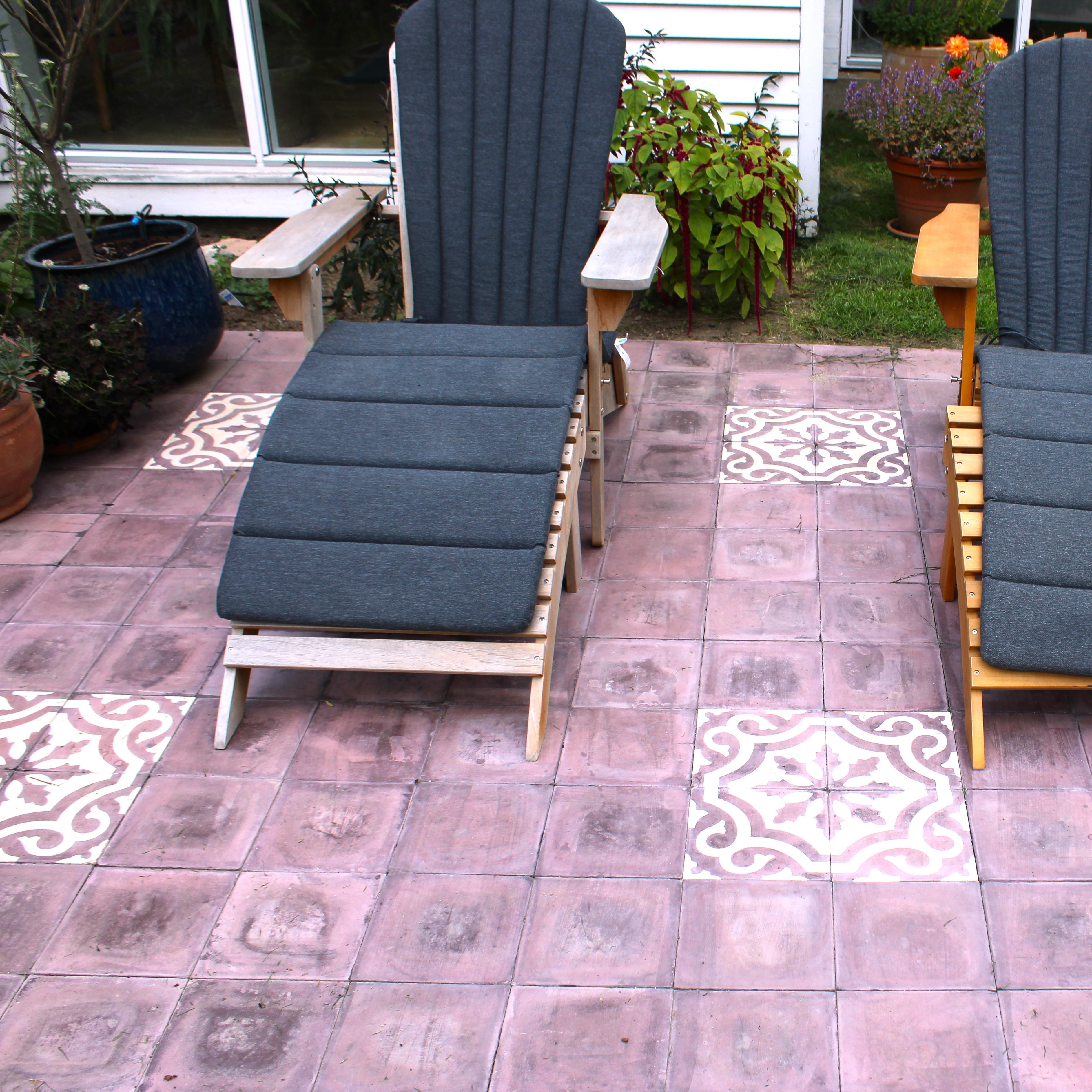 Outdoor tiles, paving tiles, paving, Villa Handmade tiles, cement tiles, handcrafted tiles, balcony tiles, terrace tiles, garden tiles