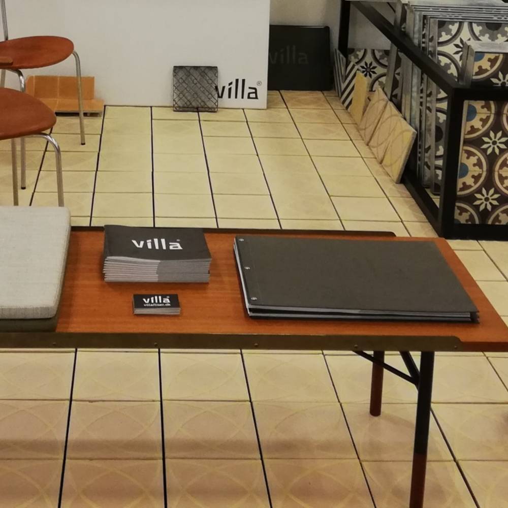 Villa Tiles, Cement tiles, Zementfliesen, Carreaux de ciment, encaustic tiles, exclusive tiles, luxury tiles, handmade tiles, handcrafted tiles, slip resistant tiles, danish design tiles, moroccan tiles, handgjort kakel, håndlagde fliser