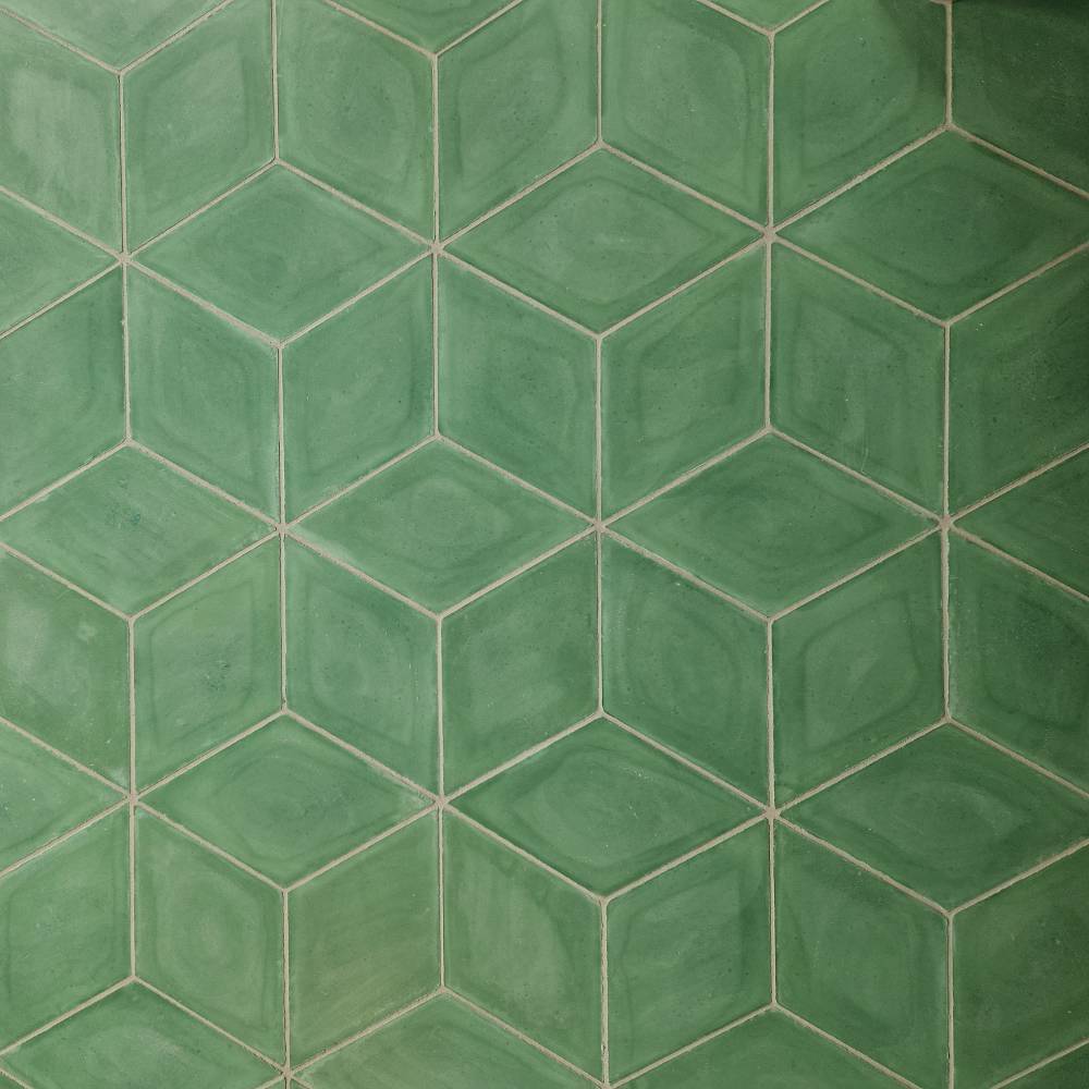 Villa Tiles, Cement tiles, Zementfliesen, Carreaux de ciment, encaustic tiles, exclusive tiles, luxury tiles, handmade tiles, handcrafted tiles, diamond tiles, diamond shaped tiles, danish design tiles, moroccan tiles, handgjort kakel, håndlagde fliser