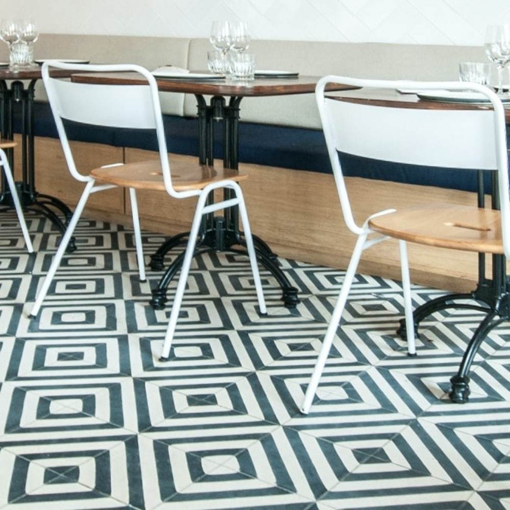 Villa Tiles, Cement tiles, Zementfliesen, Carreaux de ciment, encaustic tiles, exclusive tiles, luxury tiles, handmade tiles, handcrafted tiles, Mirabelle Cph, danish design tiles, moroccan tiles, handgjort kakel, håndlagde fliser