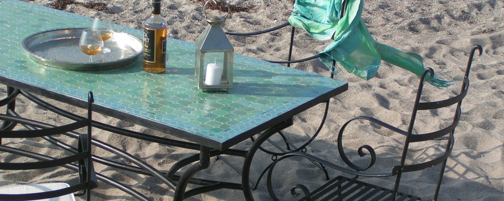 mosaic, handmade mosaic, handmade mosaictable, handcrafted mosaictables, moroccan mosaictables, mosaictables, bistrotables, mosaic bistrotables, hand forged iron chairs, garden chairs, garden tables, garden table, patio furniture, mosaic furniture